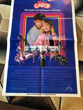 Grease 2 Movie Poster One Sheet
