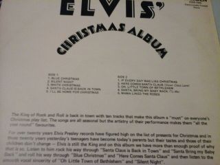 Christmas Vinyl LP Records Elvis Presley Vera Lynn Perry Como Jim Reeves Carols 2
