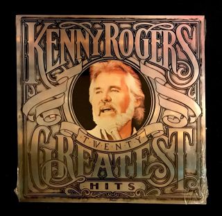 Vintage 1983 Kenny Rogers Twenty Greatest Hits Rpm 33 Liberty Records