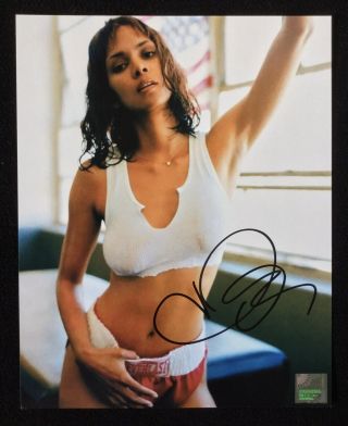 Halle Berry,  Oscar Winner,  Hot 8x10 Photo Signed Autograph W/coa