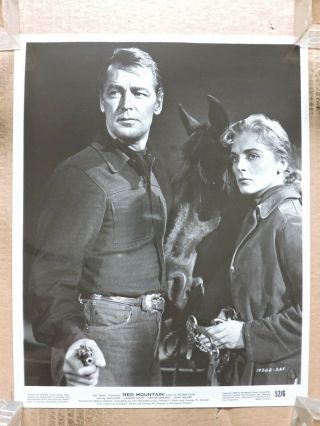 Lizabeth Scott With Alan Ladd Western Portrait Photo 1952 Red Mountain