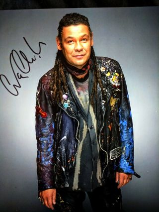 CRAIG CHARLES Dave Lister SIGNED 8x10 Photograph RED DWARF - 2