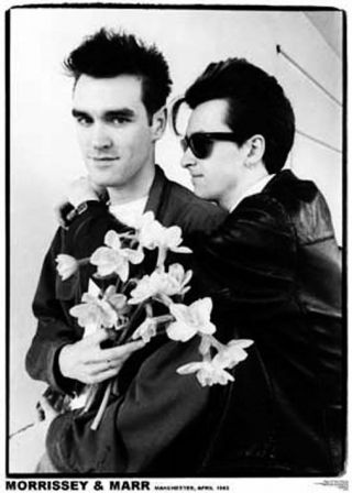 Morrissey And Marr,  Manchester 1982,  34 " X 24 " Poster
