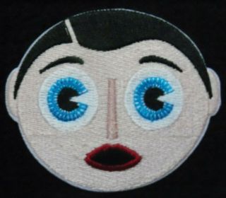 Frank Sidebottom,  Rare,  Iron On Head Patch,  Indie,  Comedy,  Punk,  Freshies,  Chris Sievey