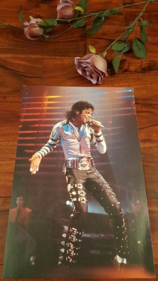 Michael Jackson Rare Movie Poster 1980s Cool