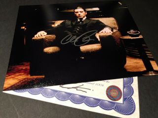 Signed Al Pacino The Godfather Authentic Autograph With