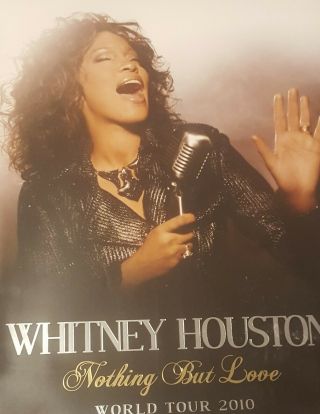 Whitney Houston Nothin But Love Tour Program 2010