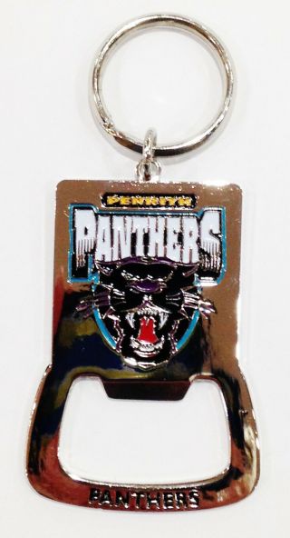 Penrith Panthers Nrl Bottle Opener Metal Key Ring Chain Keyring