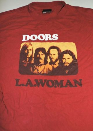 The Doors T Shirt L.  A.  Woman T Shirt Med Vintage 90 
