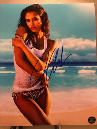 Jessica Alba Signed Autograph 8x10 Photo Sexy Hot Dark Angel Rare