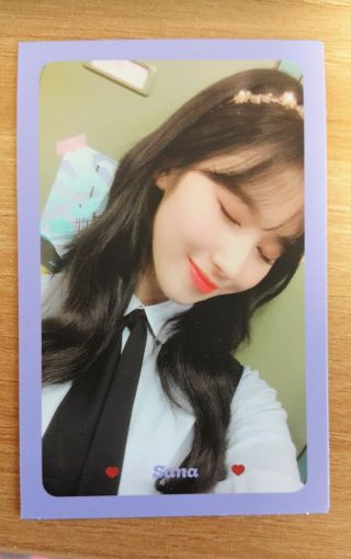 Twice 5th Mini Album What Is Love Official Photocard Photo Card - Sana