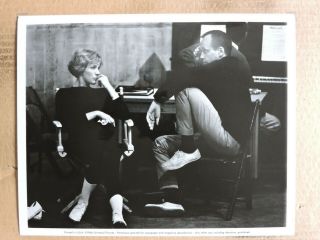 Julie Andrews & George Roy Hill Orig Candid Photo 1965 Thoroughly Modern Millie