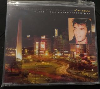 Mega Rare Elvis Presley - Promo Cd " The Argentinean Way " (a Mi Manera)