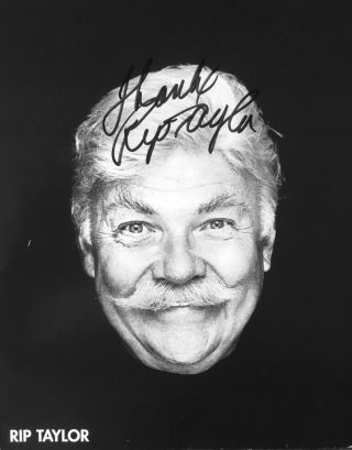 Rip Taylor - (comedian - Las Vegas Star) Hand Signed Autographed Photo