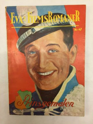 The Love Parade Jeanette Macdonald 1929 Danish Movie Novel " Evas Films Romaner "