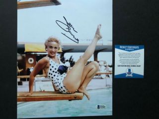 Jane Powell Hot Signed Autographed Classic8x10 Photo Beckett Bas