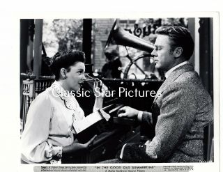 M127 Van Johnson Judy Garland In The Good Old Summertime 1949 8 X 10 Photograph