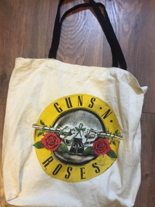 Guns And Roses Tote Bag