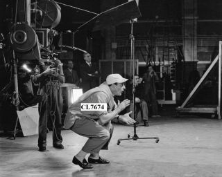 Gene Kelly On The Set Of The Movie 