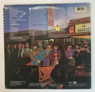 The Beatles REEL MUSIC LP Album 1982 w/ Insert Booklet 2