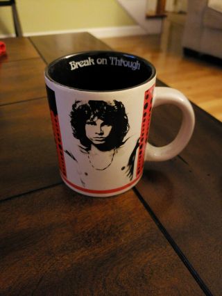 The Doors Jim Morrison Mug - " Break On Through " Rare