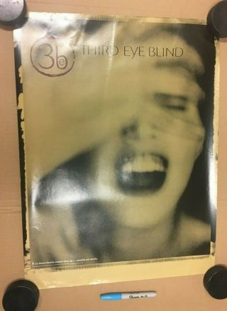 Third Eye Blind - 3eb - Rare Promotional Poster 1997 - Semi Charmed Life