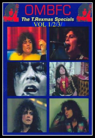 Marc Bolan T.  Rex Trexmas Specials Vol 1/2/3 Dvd