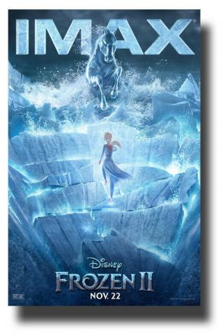Frozen 2 Poster Movie Ii 11 " X17 " Imax 2019 Usa Sameday Ship