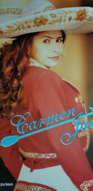 Carmen Jara,  Self - Titled,  Promo Poster,  Fonovisa Records