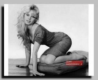 Hv - 0939 Brigitte Bardot French Actress 8x10 Great Rare Photo Blonde Pin Up Sexy