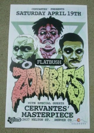 Flatbush Zombies 2014 Cervantes 