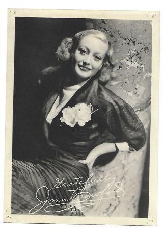 Vintage Movie Still / Photograph Joan Crawford No.  128 1936