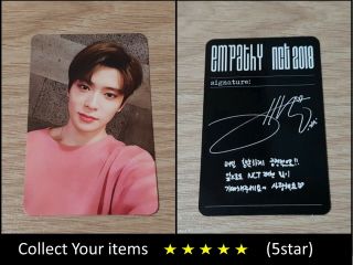 Nct 1st Album Nct 2018 Empathy Dream Black Jaehyun A Official Photo Card