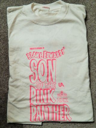 Son Of The Pink Panther (1993 Video Dealer Promo T - Shirt Xxl) Roberto Begnini