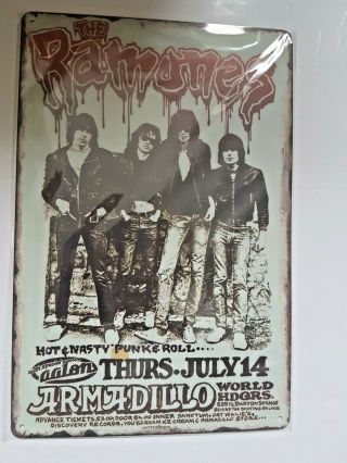 The Ramones Vintage Style Metal Sign Plaque Poster American Punk