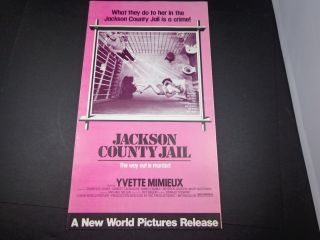 Dfgh Movie Pressbook - Jackson County Jail - - Yvette Mimieux - Tommy Lee Jones