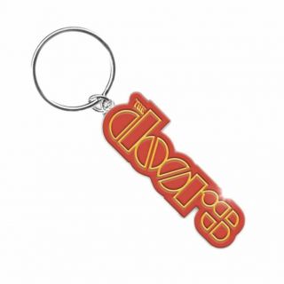 The Doors Logo Metal Keyring Keychain - Rock Music Memrobilia