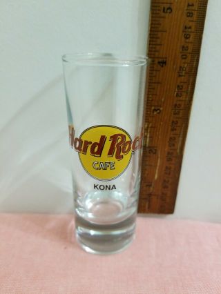 Hard Rock Cafe Collectors Shot Glass - Kona