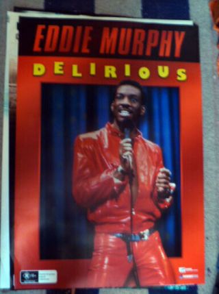 Eddie Murphy Comedy Delirious1 Sheet Aust Version Movie Poster