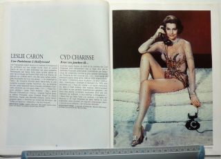 Cyd Charisse = 2 Pages 1988 French Clipping