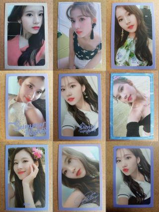 Twice Sana Official Photocard Summer Nights 2nd Special Album Select Card 사나
