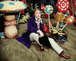 Gene Wilder Willy Wonka & The Chocolate Factory Giant Lollipops 8x10 Photo