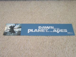 Dawn Of The Planet Of The Apes [2014] S/s [small] Movie Poster [mylar]