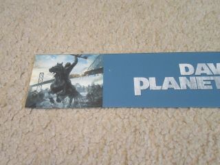 DAWN of the PLANET of the APES [2014] S/S [SMALL] MOVIE POSTER [MYLAR] 2