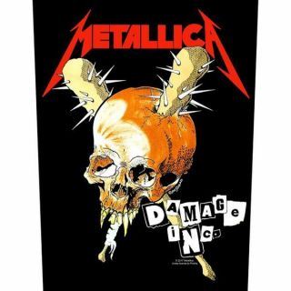 Metallica - " Damage Inc.  " - Large Size - Sew On Back Patch