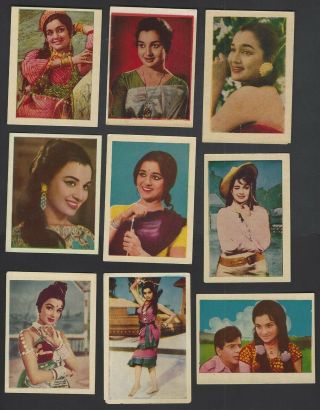 India Bollywood : vintage small pictures with Asha Parekh (18) 2