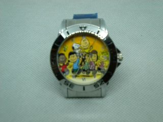 Peanuts & Gang Watch,  Stainless Steel Adjustable Band,  Quartz Analog Movement,