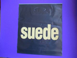 Suede Promo Carrier Bag 1st Album 1993 Uk Indie Britpop Drowners
