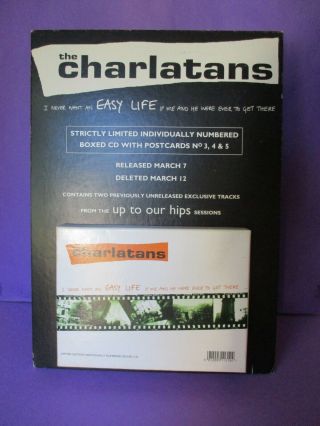 The Charlatans Easy Life Promo Shop Standee Display 1994 Up To Our Hips Indie