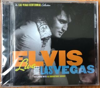 Rare Elvis Presley Cd - " Live From Las Vegas "
